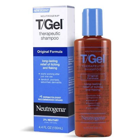 Neutrogena Tgel Coal Tar Seborrheic Dermatitis Shampoo T Gel
