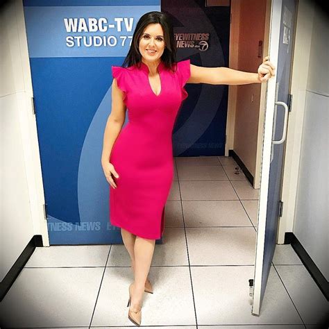 Amy Freeze Weather Wabc Tv Eyewitness News New York Nyc Weather Bodycon Dress Dress