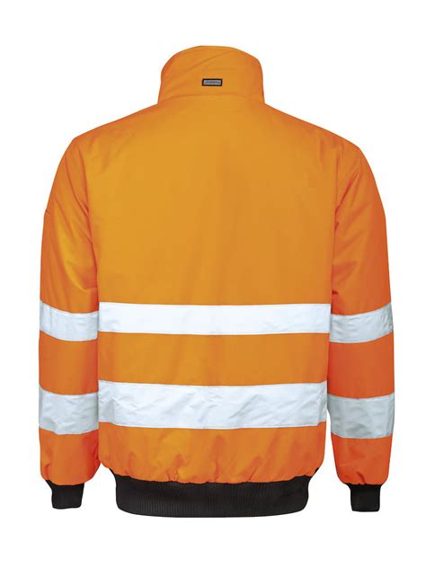 jobman high visibility pilot jacket