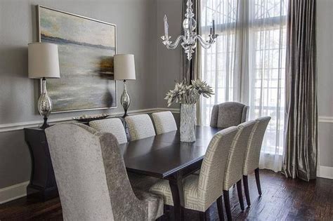 Perfect dining room in just about every way. grey dining ...