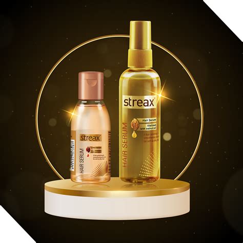Streax Hair Serum Vitalised With Walnut Oil