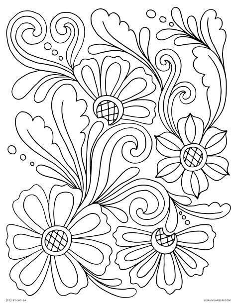 Norwegian Rosemaling Coloring Pages Coloring Pages