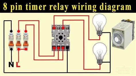 Wiring Diagram Contactor And Timer Switch Wiring View And Schematics