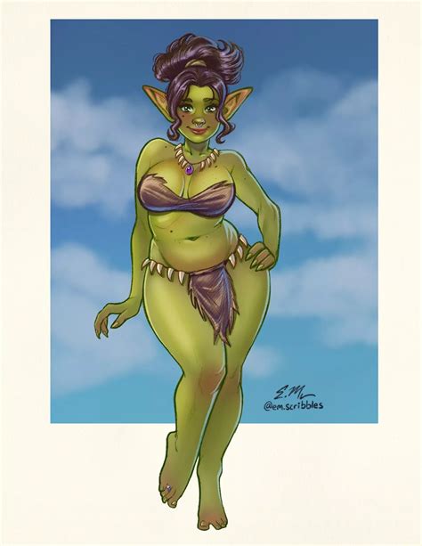 A Goblin Girl By Em Scribbles Nudes Dnd Nsfw Nude Pics Org