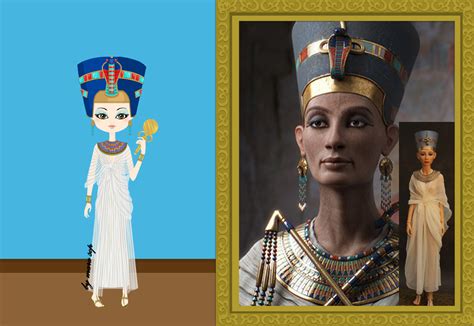 nefertiti the beautiful arrived she was the wife of akhenaten and co ruler of egypt in the