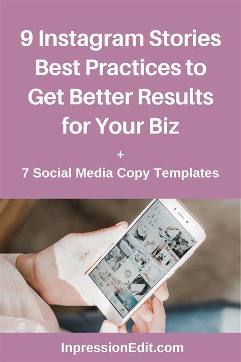 9 Instagram Stories Best Practices For Businesses Inpression