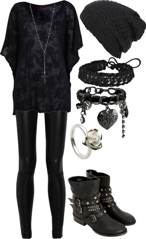 Night Goth Gothic Fashion Fashion Fashion Outfits
