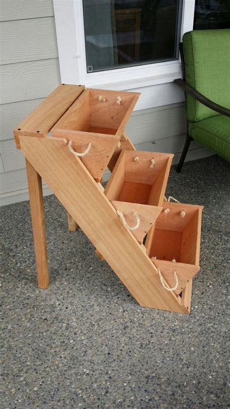 Space Saving Staircase Vertical Planter Diy Projects For Everyone