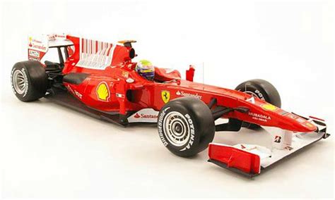 Diecast Model Cars Ferrari F1 F2010 118 Hot Wheels F10 No