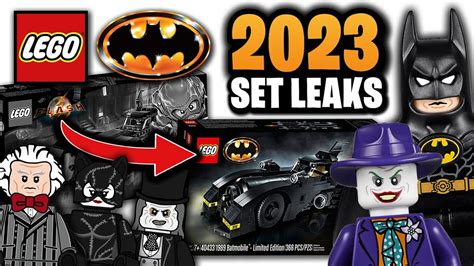 New Lego Batman 89 Batmobile And Batcave Minifigures Leaks Youtube
