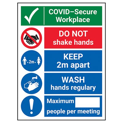 Covid Secure Workplace Wash Hands Infection Control Essentials