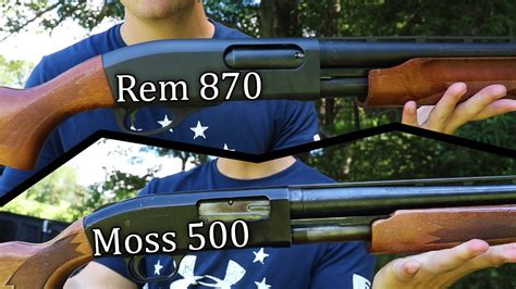 Remington 870 Vs Mossberg 500 Youtube