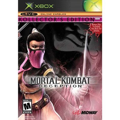 Mortal Kombat Deception Collectors Edition Xbox Game For Sale Dkoldies