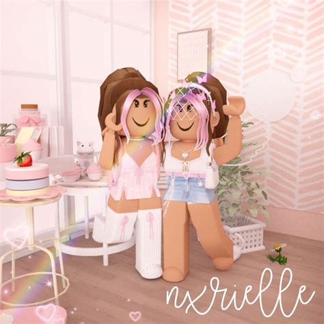 Roblox Girls BFF Wallpapers Wallpaper Cave