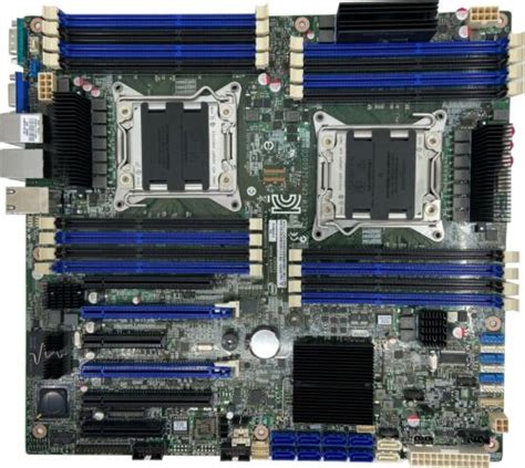 Intel Server Board S2600co Socket F Dual Cpu Mainboard Bbs2600co4 Ebay