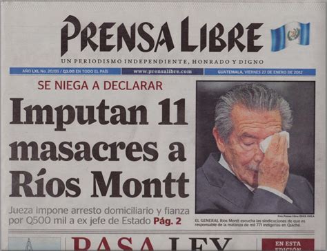 Conviction Of Genocidal Dictator Efrain Rios Montt Overturned By Guatemalas Highest Court