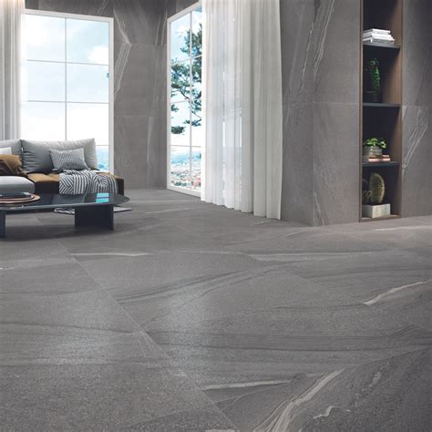 Cutstone Graphite Grey Stone Effect Tiles Tiles And Mosaics