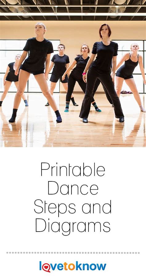 Printable Dance Steps And Diagrams Lovetoknow Dance Workout Videos