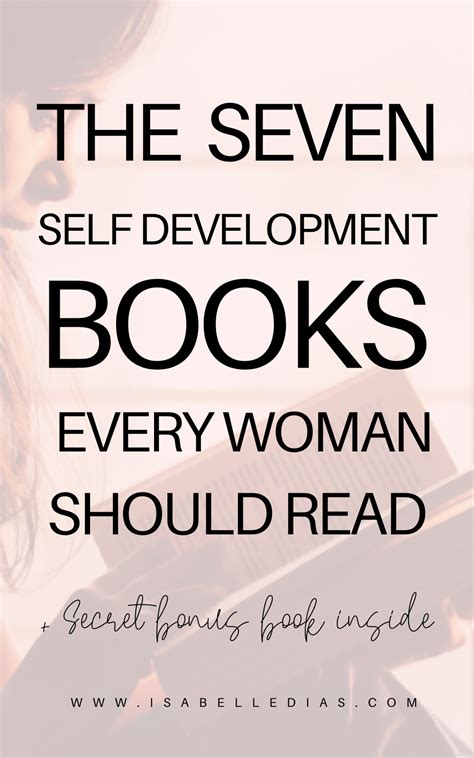 The Seven Self Development Books Every Woman Should Read Empowering