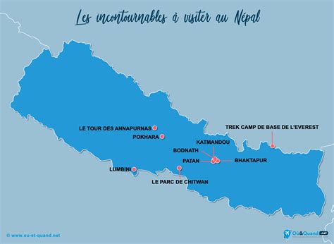 20 Lieux à Visiter Au Népal Que Voir Que Faire Carte Touristique