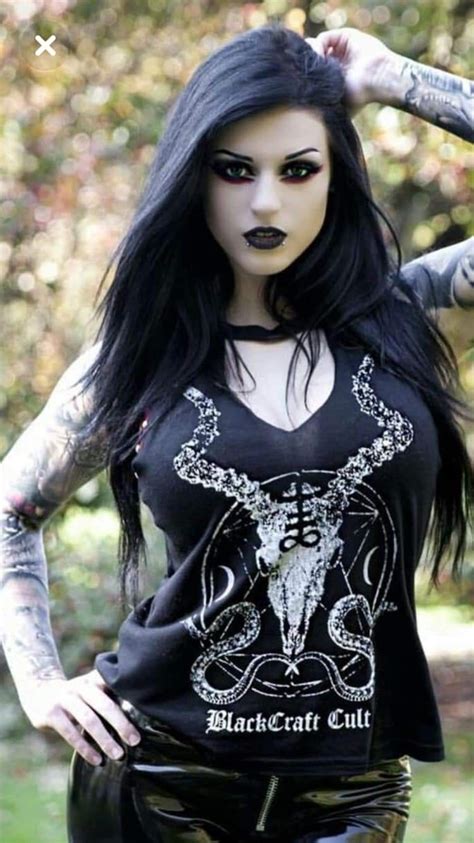 Gothic Black Women Hairstyles Gothic Metal Girl Girl Photography
