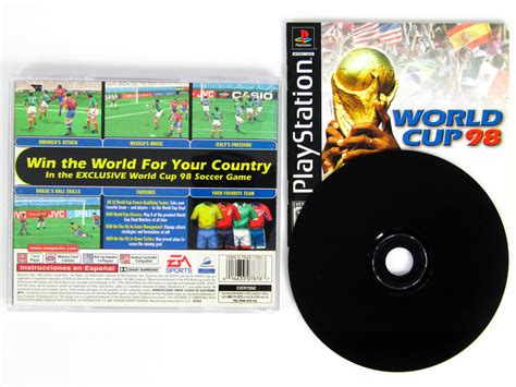 World Cup 98 Playstation Ps1 Retromtl