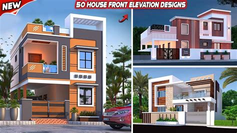 50 Most Amazing House Designs For 2 Floor Houses Front Elevation