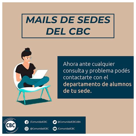Mails De Departamentos De Alumnos De Sedes Del Cbc