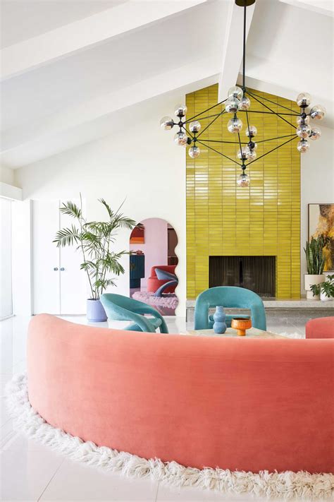 Mid Century Modern Architecture Restaurant Iconic Chairs Desert