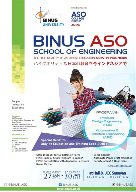 Come And Visit Our Booth At Education And Training Expo 2016 Binus