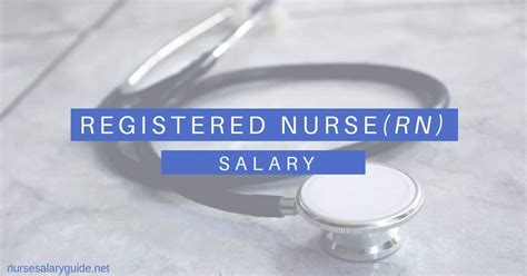 Rn Salary Registered Nurse Wages And Employment Information