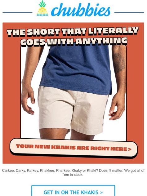 Chubbies Attacki Of The Khaki Milled