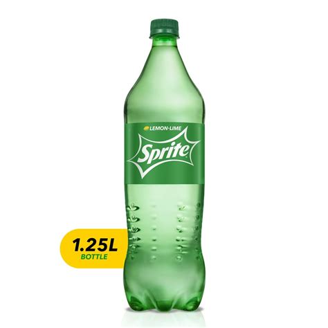 Sprite Lemon Lime Soda Soft Drink 125 Liters