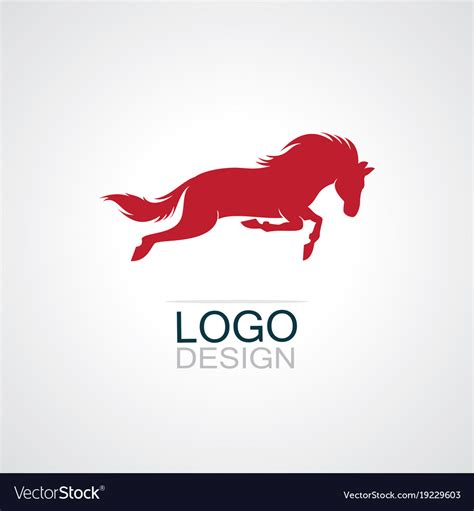 Horse Logo Royalty Free Vector Image Vectorstock