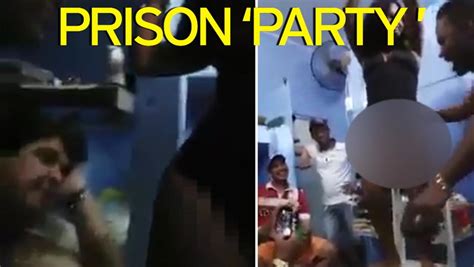 Inmates Hold Secret Party In Their Cell After Smuggling Stripper Into Prison For Her To Perform