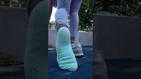 Victoria Secret Pink Aquamarine Ankle Dirty Socks Youtube