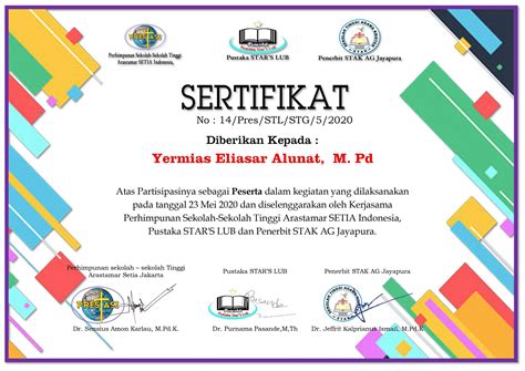 Sertifikat Webinar Mendeley Reference Management Website Seminar Workshop