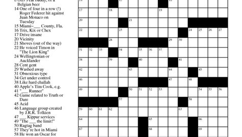 We did not find results for: Easy Printable Crossword Puzzles - Easy Kids Crossword Puzzles | 101 Printable - Print the ...