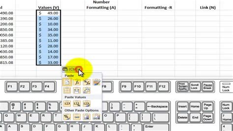 Excel Shortcut For Paste Text Only Lokasinnordic