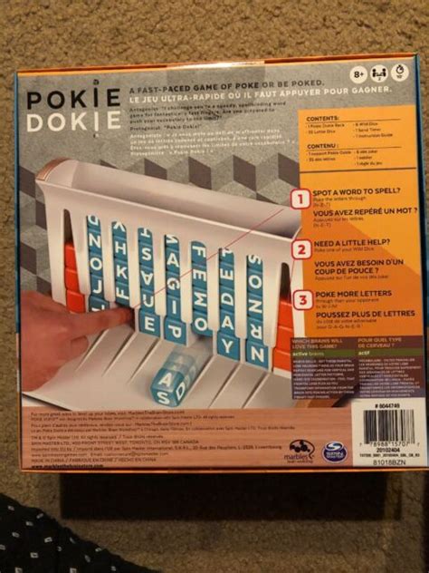 Pokie Dokie Game By Marbles Brain Workshop Ebay