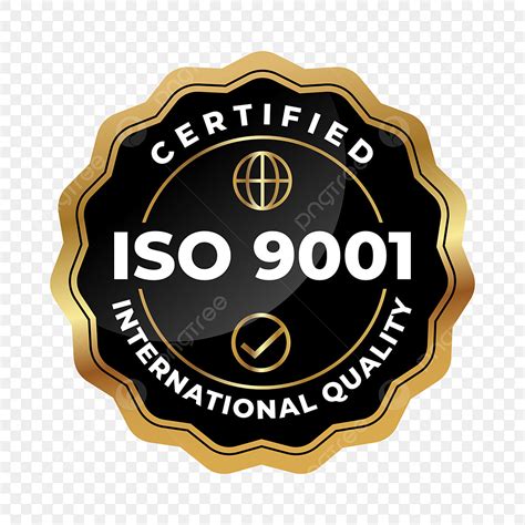 Iso 9001 Vector Design Images Iso 9001 Sticker Label Png Iso Iso