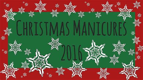 Designing for the upcoming christmas and holiday season? Christmas/Winter Manis 2016 Compilation - YouTube