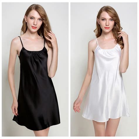 V Neck Sexy Sleeveless Sleepwear Nightgowns Power Day Sale