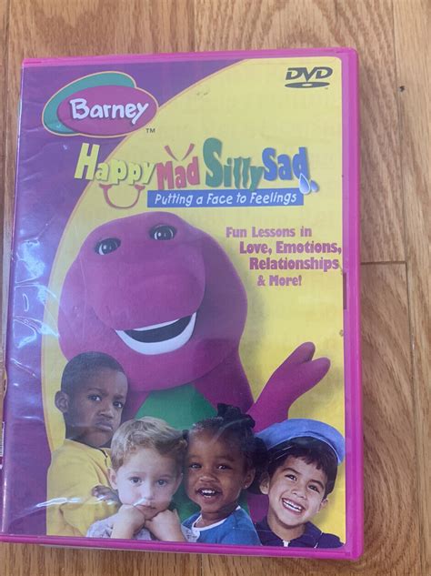 Barney Happy Mad Silly Said Putting A Face Grelly Usa
