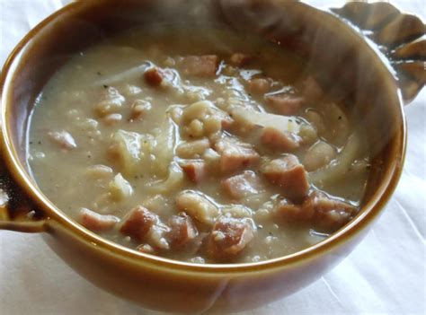 Super Easy Kielbasa Bean Soup Just A Pinch Recipes