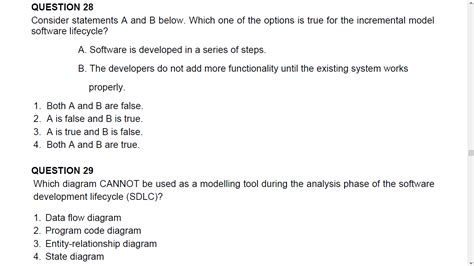 Solved Question 26 Polymorphism Used In Object Oriented