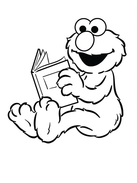 The children's tv series cocomelon: Free Printable Elmo Coloring Pages For Kids