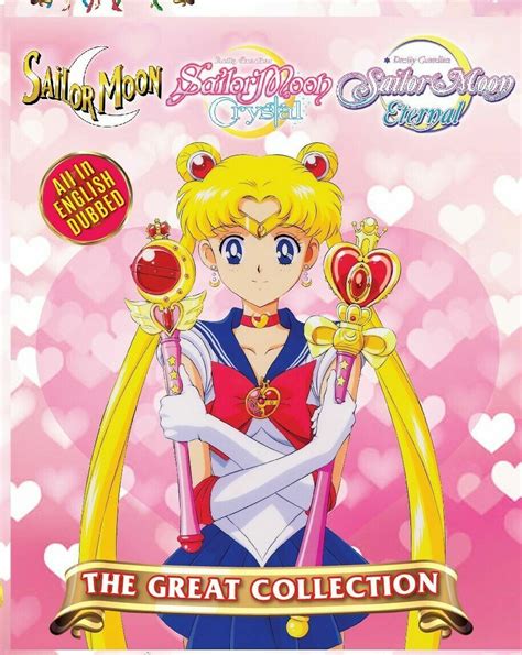 Sailor Moon Seasons 1 4 Movies Complete Dvd Set Dic And Pioneer