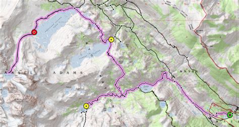 33 Ansel Adams Wilderness Map Maps Database Source
