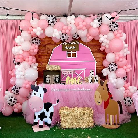 Buy Lltt Funny Cow Balloon Garland Arch Kit Farm Party Balloon Set Of